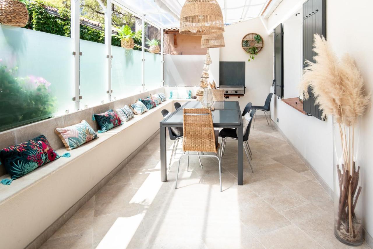 LOursinade - Jolie maison avec Jacuzzi et jardin Bandol Extérieur photo